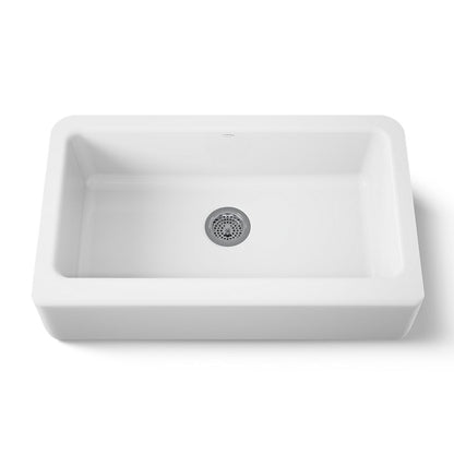KOHLER K-6546 Dickinson 33" undermount single-bowl farmhouse kitchen sink