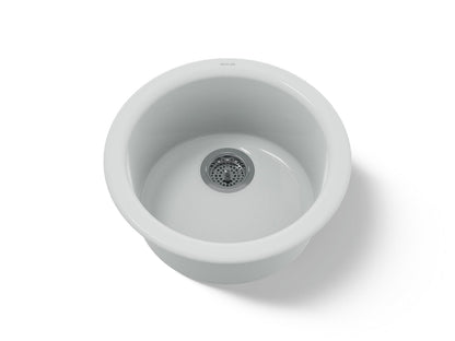KOHLER K-6565 Porto Fino 18-1/2" top-/undermount single-bowl bar sink
