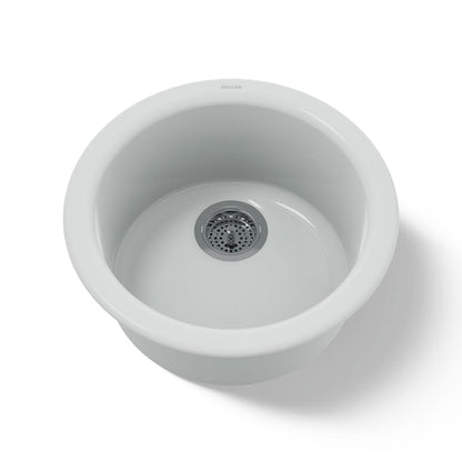 KOHLER K-6565 Porto Fino 18-1/2" top-/undermount single-bowl bar sink