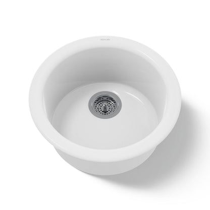 KOHLER K-6565 Porto Fino 18-1/2" top-/undermount single-bowl bar sink