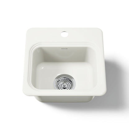 KOHLER Northland™ 15" top-mount single-bowl bar sink