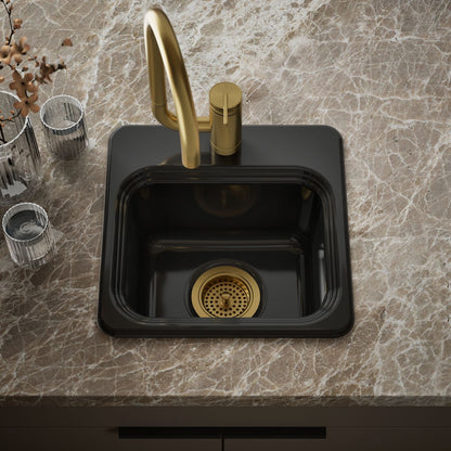KOHLER Northland™ 15" top-mount single-bowl bar sink
