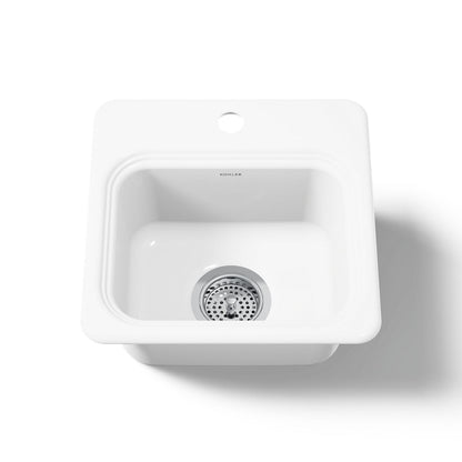 KOHLER Northland™ 15" top-mount single-bowl bar sink
