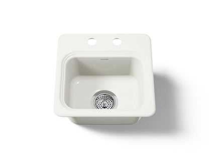 KOHLER Northland™ 15" top-mount single-bowl bar sink