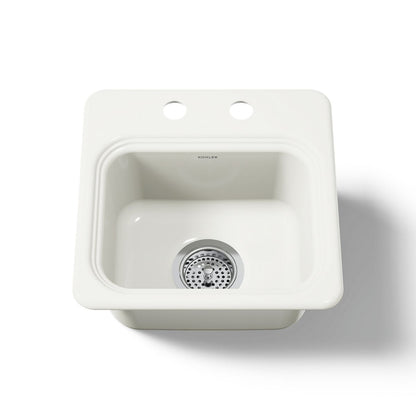 KOHLER Northland™ 15" top-mount single-bowl bar sink