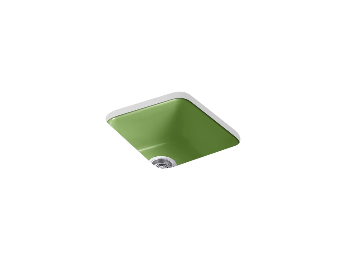 KOHLER K-6584 Iron/Tones 17" top-/undermount single-bowl bar sink