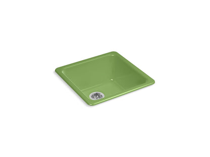 KOHLER Iron/Tones 21" top-/undermount single-bowl bar sink