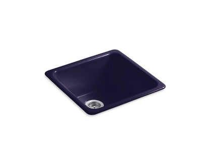 KOHLER K-6587 Iron/Tones 21" top-/undermount single-bowl bar sink