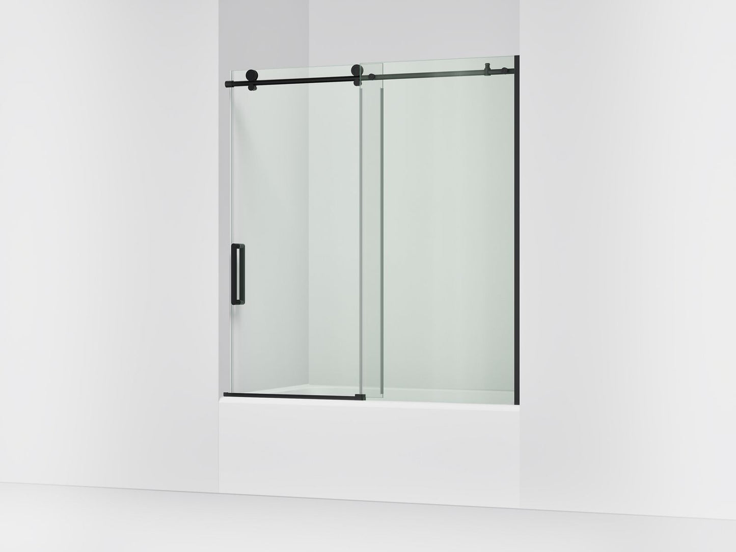 KOHLER K-701694-L Composed 62" H sliding bath door with 3/8"-thick glass