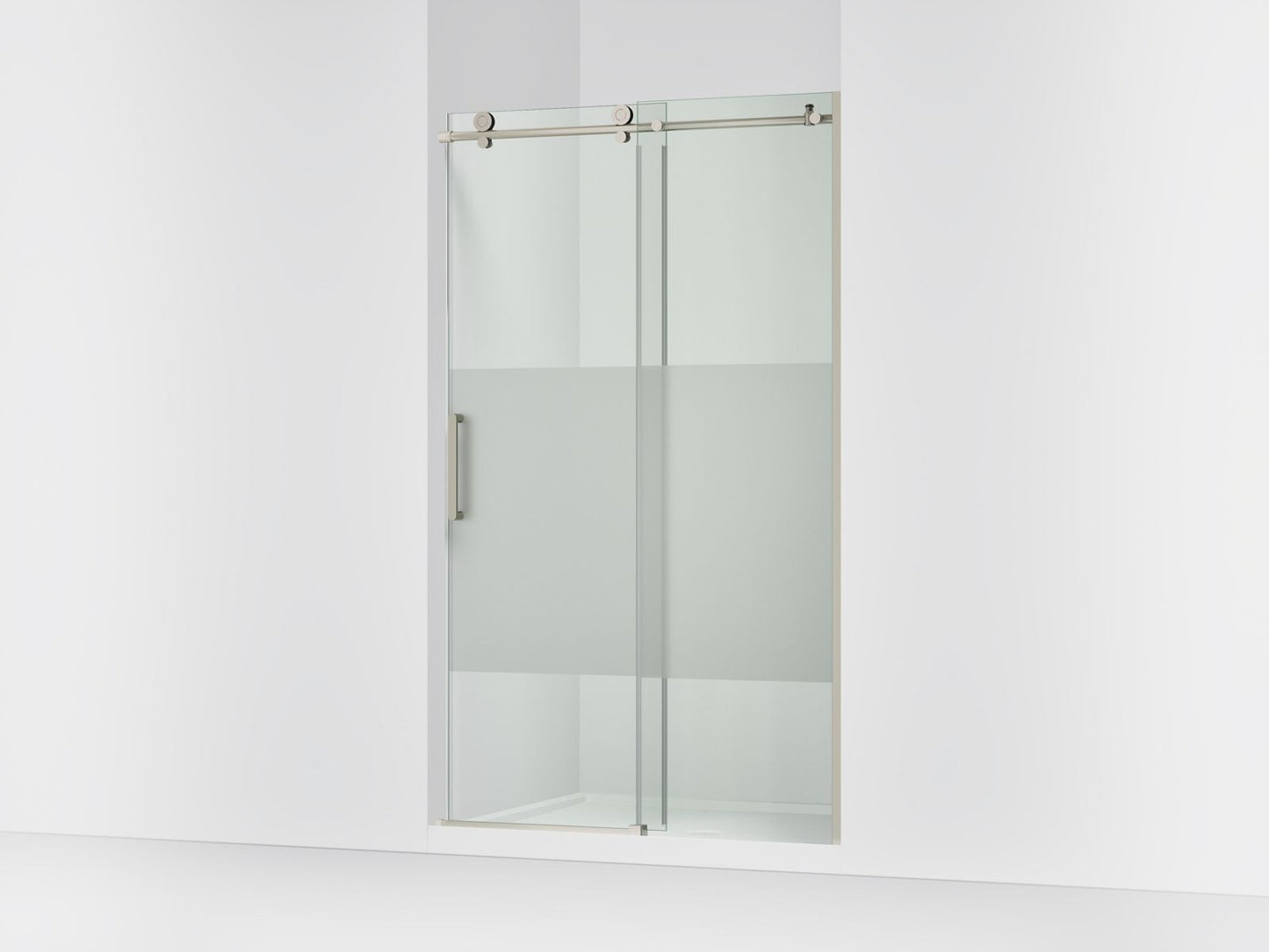 KOHLER K-701695-G81 Composed 78" H sliding shower door with 3/8"-thick glass