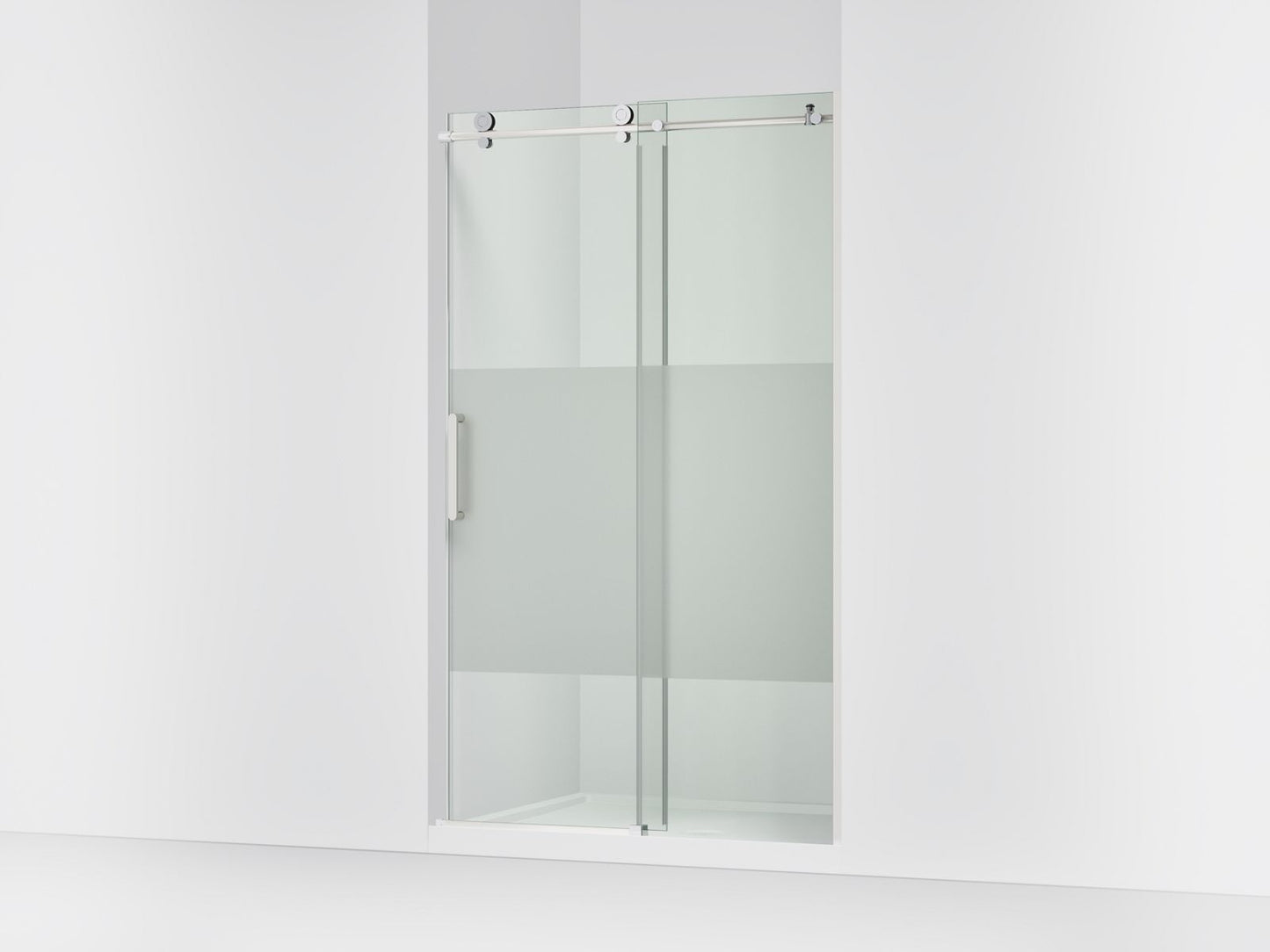 KOHLER K-701695-G81 Composed 78" H sliding shower door with 3/8"-thick glass
