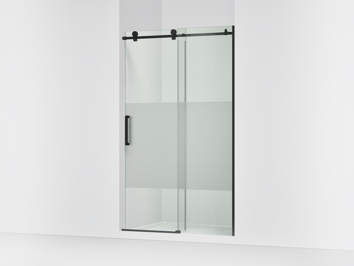 KOHLER K-701695-G81 Composed 78" H sliding shower door with 3/8"-thick glass