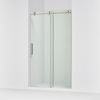 KOHLER K-701695-L Composed Sliding shower door, 78" H x 44-1/8 - 47-7/8" W, with 3/8" thick Crystal Clear glass
