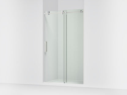 KOHLER K-701695-L Composed Sliding shower door, 78" H x 44-1/8 - 47-7/8" W, with 3/8" thick Crystal Clear glass