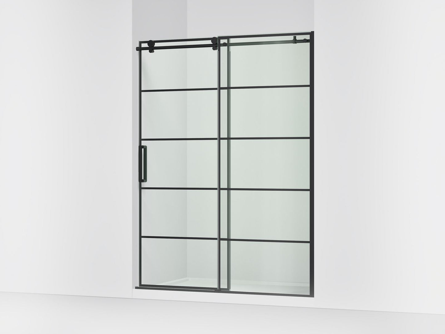 KOHLER K-701696-G79 Composed 78" H sliding shower door with 3/8"-thick glass