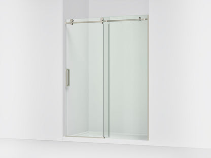 KOHLER K-701696-L Composed Sliding shower door, 78" H x 56-1/8 - 59-7/8" W, with 3/8" thick Crystal Clear glass