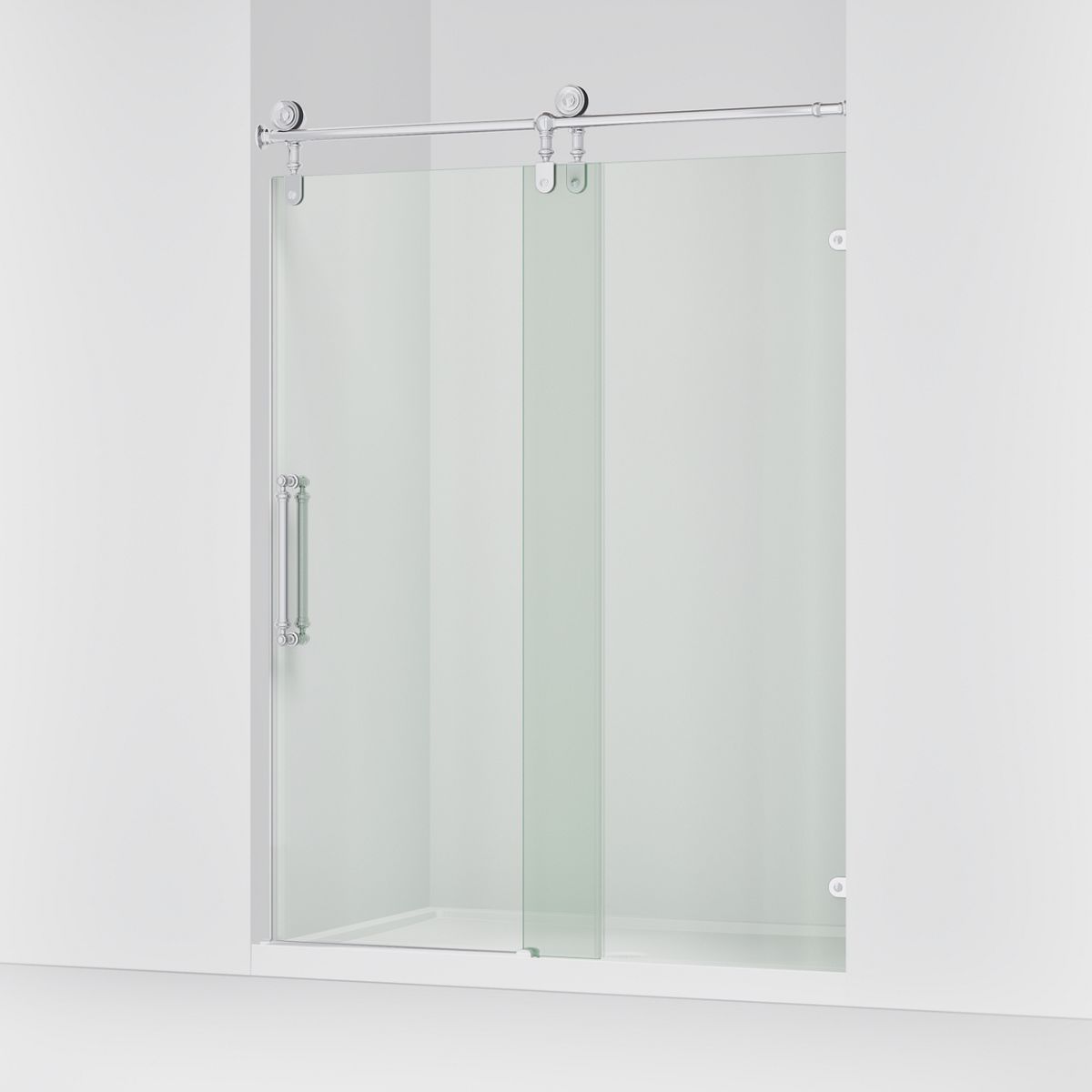 KOHLER K-701725-10L Artifacts 80-7/8" H sliding shower door with 3/8"-thick glass