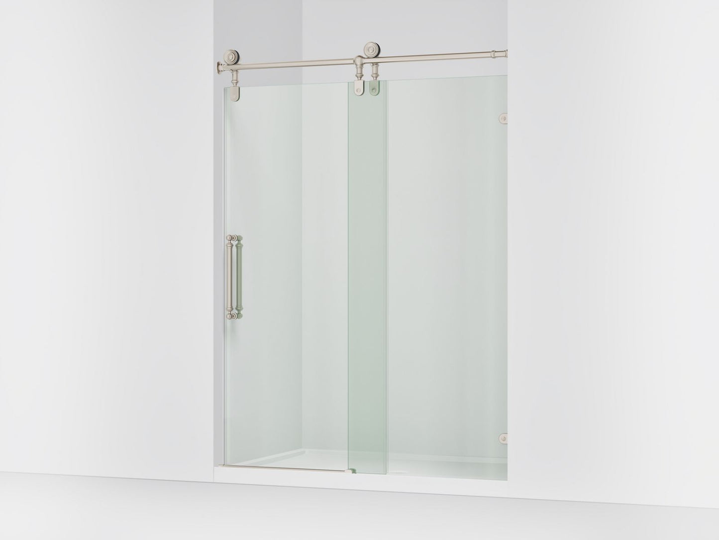 KOHLER K-701725-10L Artifacts 80-7/8" H sliding shower door with 3/8"-thick glass