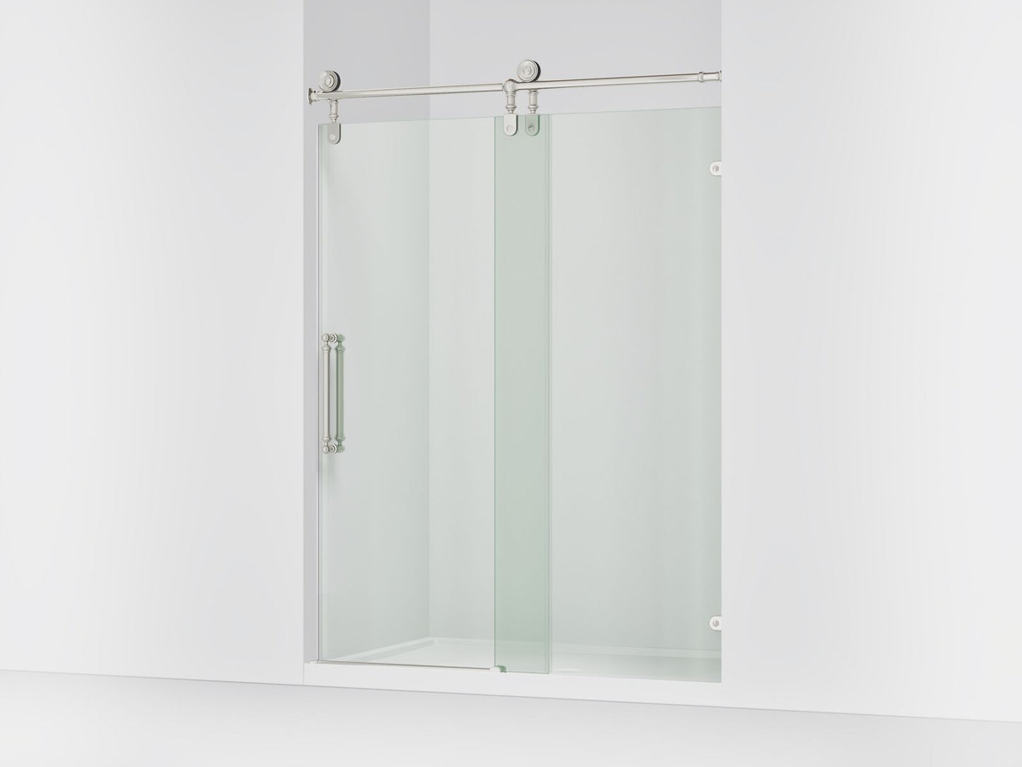 KOHLER K-701725-10L Artifacts 80-7/8" H sliding shower door with 3/8"-thick glass