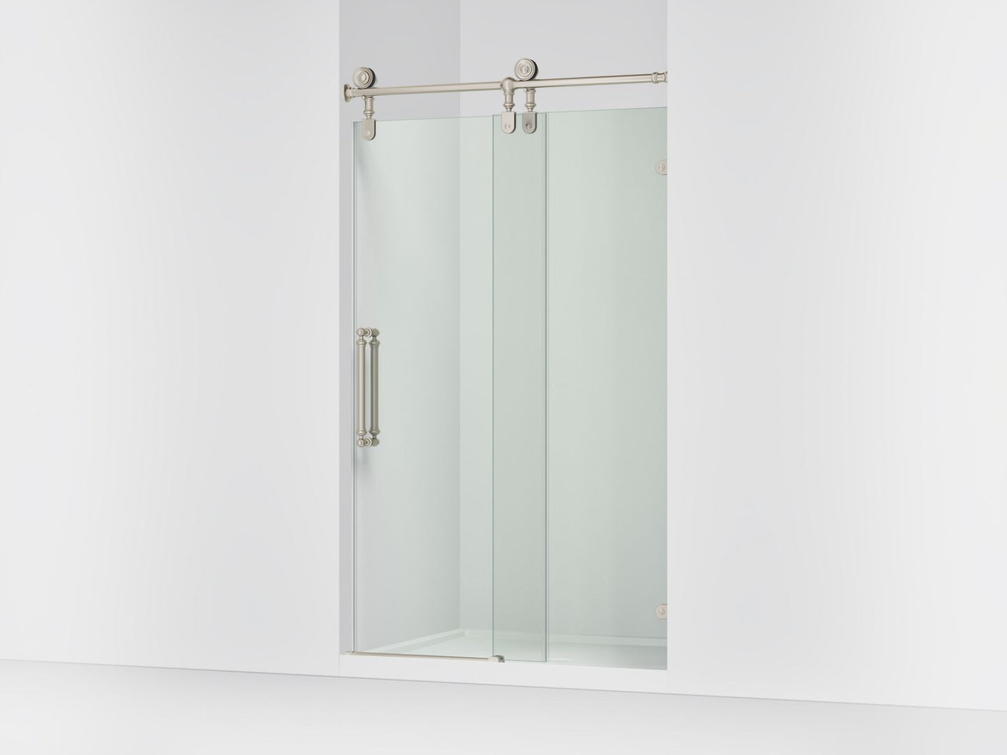 KOHLER K-701726-10L Artifacts 80-7/8" H sliding shower door with 3/8"-thick glass