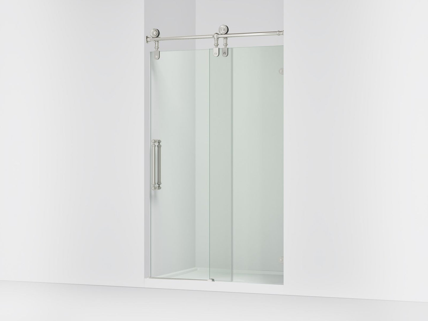 KOHLER K-701726-10L Artifacts 80-7/8" H sliding shower door with 3/8"-thick glass