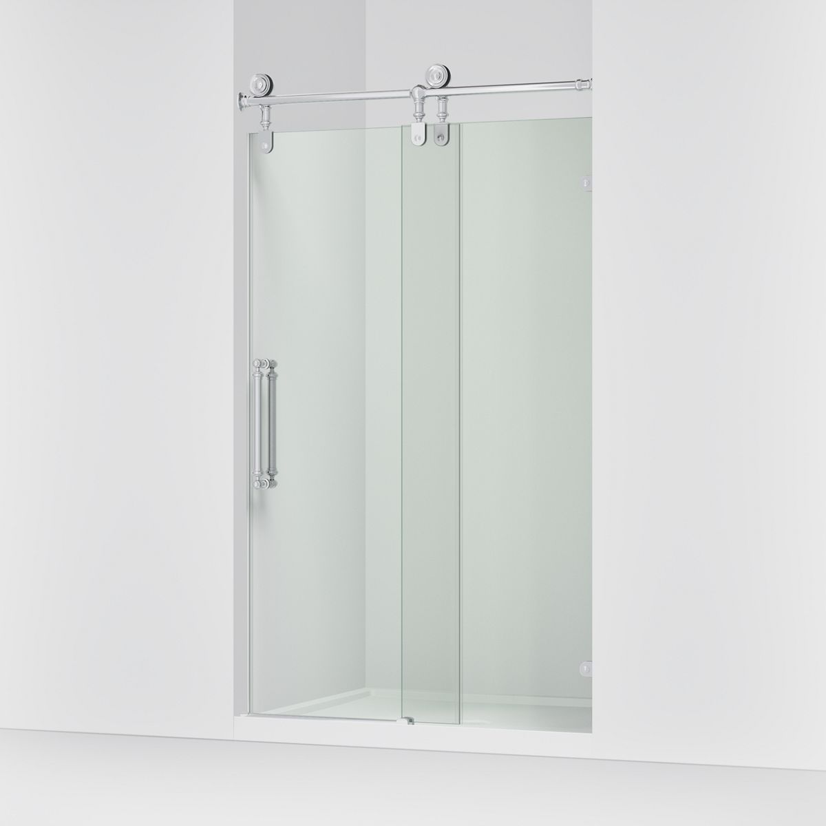 KOHLER K-701727-10L Artifacts 80-7/8" H sliding shower door with 3/8"-thick glass