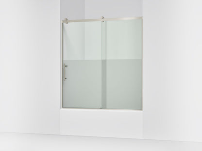 KOHLER K-702253-10G81 Rely 62-1/2" H sliding bath door with 3/8"-thick glass