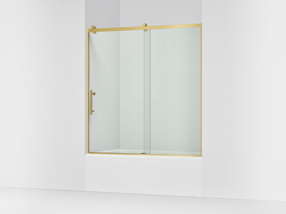 KOHLER K-702253-10L Rely 62-1/2" H sliding bath door with 3/8"-thick glass