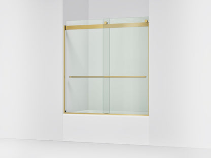 KOHLER K-702426-L Levity Plus 61-9/16" H sliding bath door with 3/8"-thick glass