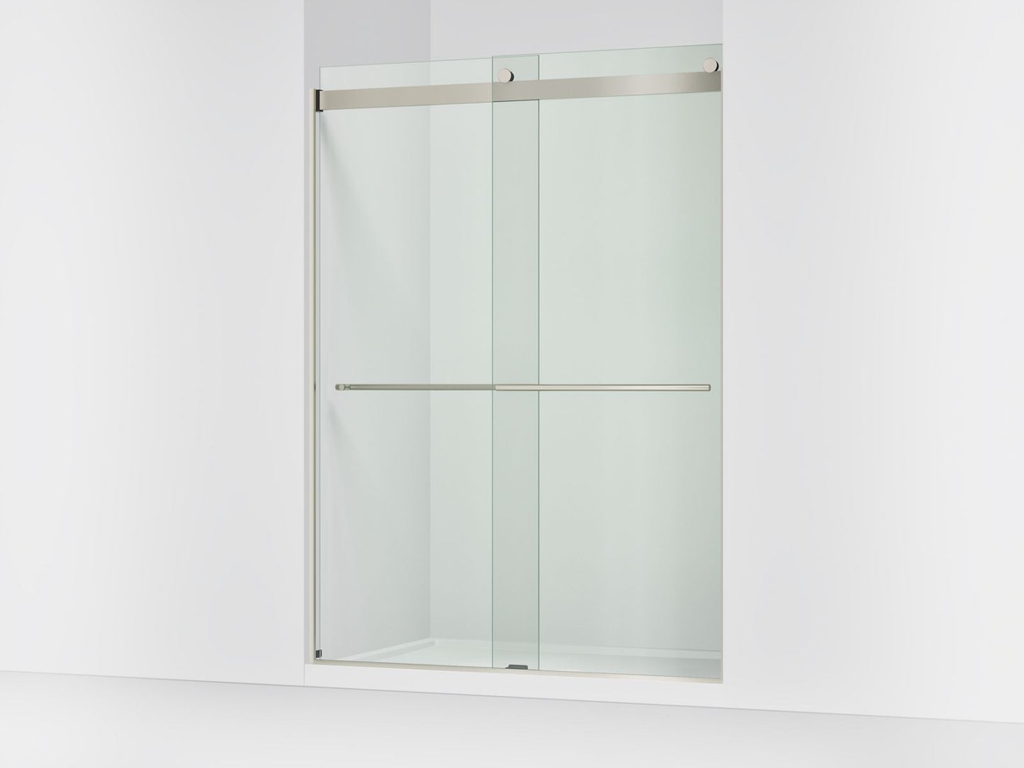 KOHLER K-702430-L Levity Plus 81-5/8" H sliding shower door with 3/8"-thick glass
