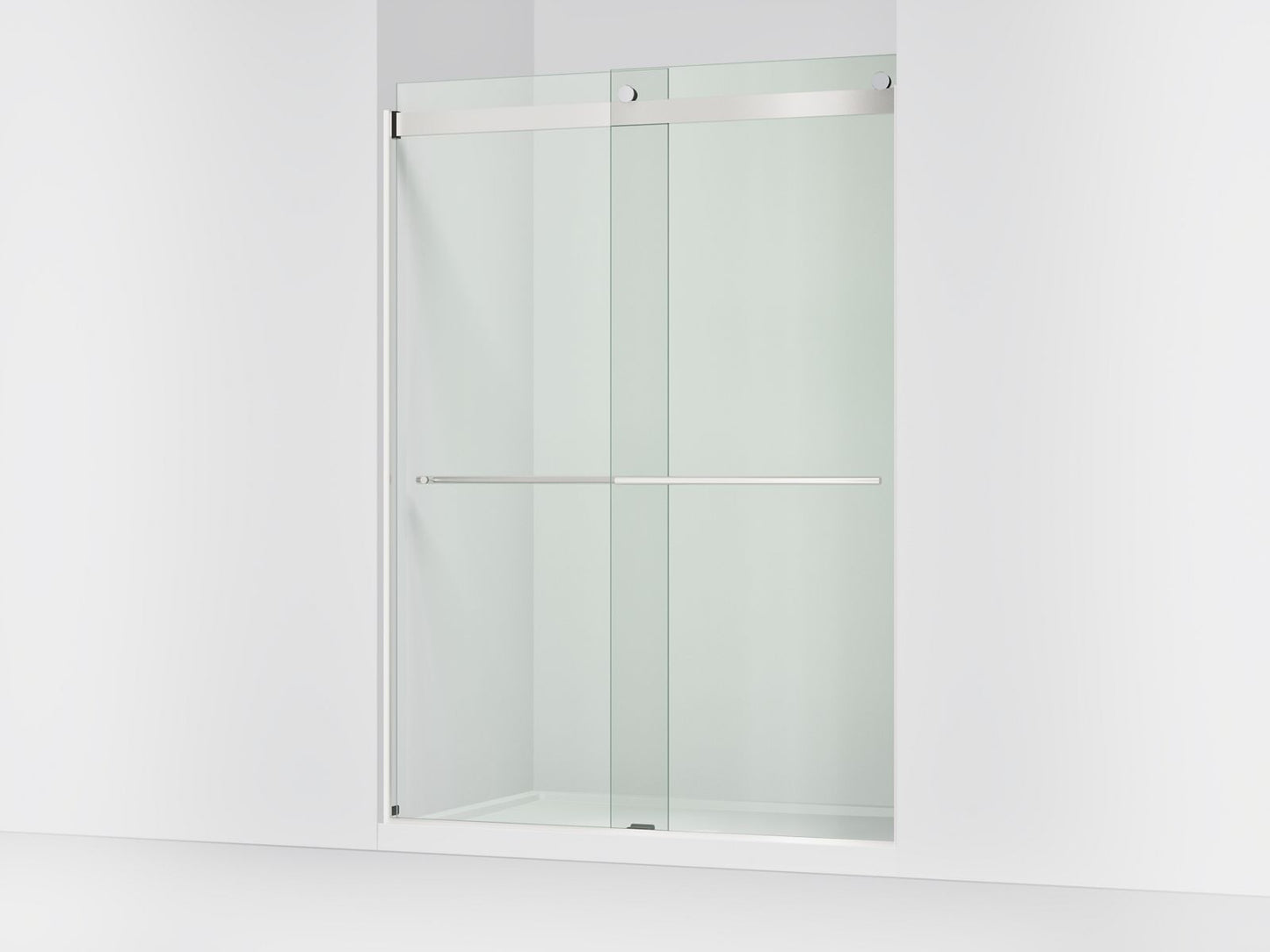 KOHLER K-702430-L Levity Plus 81-5/8" H sliding shower door with 3/8"-thick glass