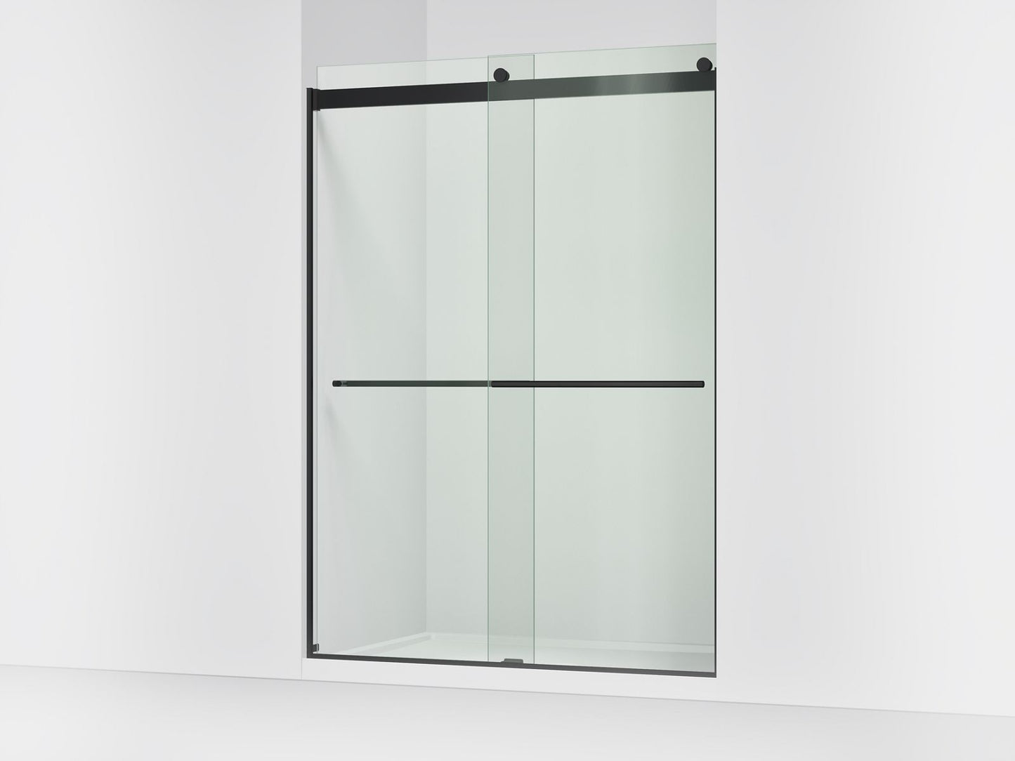 KOHLER K-702430-L Levity Plus 81-5/8" H sliding shower door with 3/8"-thick glass
