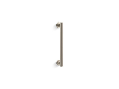 KOHLER K-705767 Purist 14" Pivot Shower Door Handle, Vibrant Brushed Nickel - 3/4 view of product
