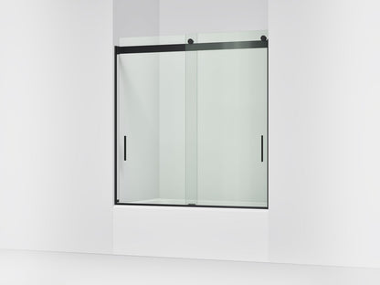 KOHLER K-706000-L Levity 62" H sliding bath door with 1/4"-thick glass