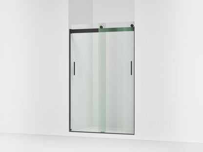 KOHLER K-706008-L Levity Sliding shower door, 74" H x 43-5/8 - 47-5/8" W, with 1/4" thick Crystal Clear glass