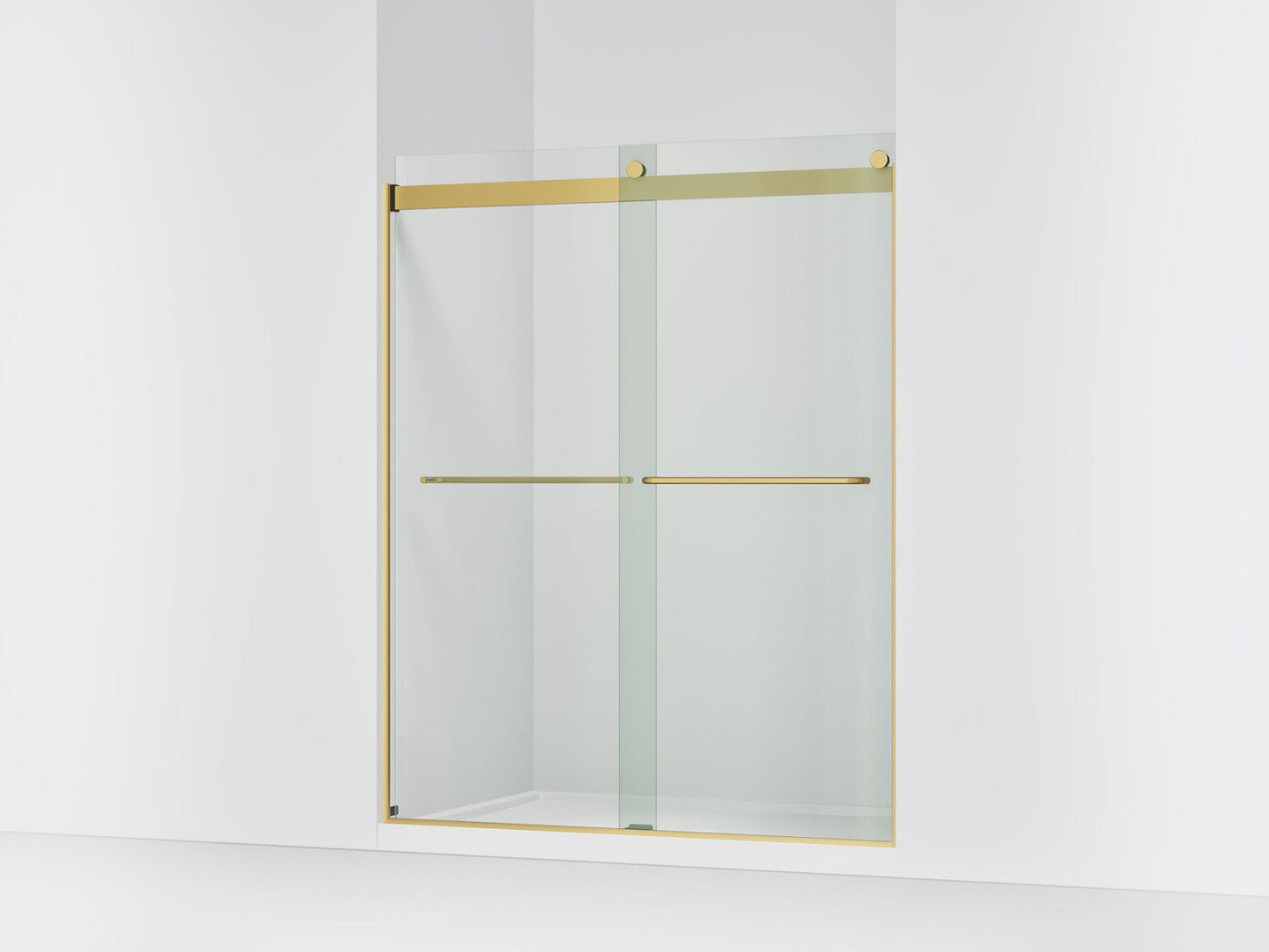 KOHLER K-706015-L Levity 74" H sliding shower door with 1/4"-thick glass