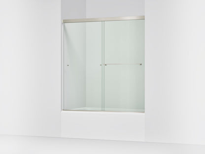 KOHLER K-707002-L Revel 62" H sliding bath door with 5/16"-thick glass