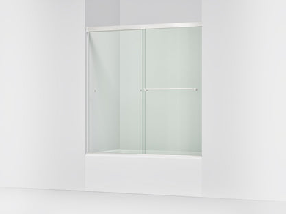 KOHLER K-707002-L Revel 62" H sliding bath door with 5/16"-thick glass