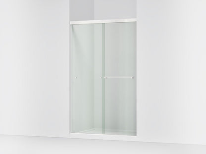 KOHLER K-707106-L Revel Sliding shower door, 76" H x 44-5/8 - 47-5/8" W, with 5/16" thick Crystal Clear glass