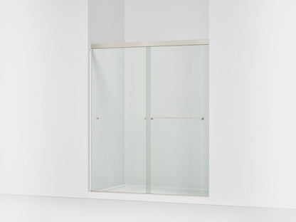 KOHLER K-707201-L Revel Sliding shower door, 70" H x 56-5/8 - 59-5/8" W, with 5/16" thick Crystal Clear glass