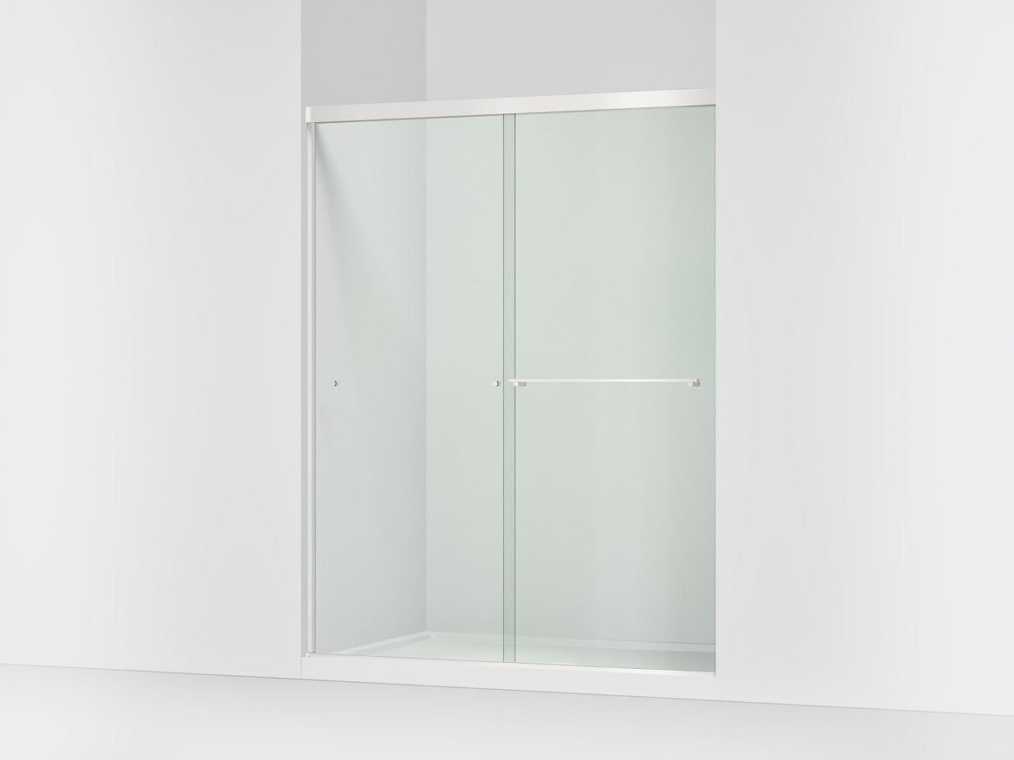 KOHLER K-707206-L Revel 76" H sliding shower door with 5/16"-thick glass
