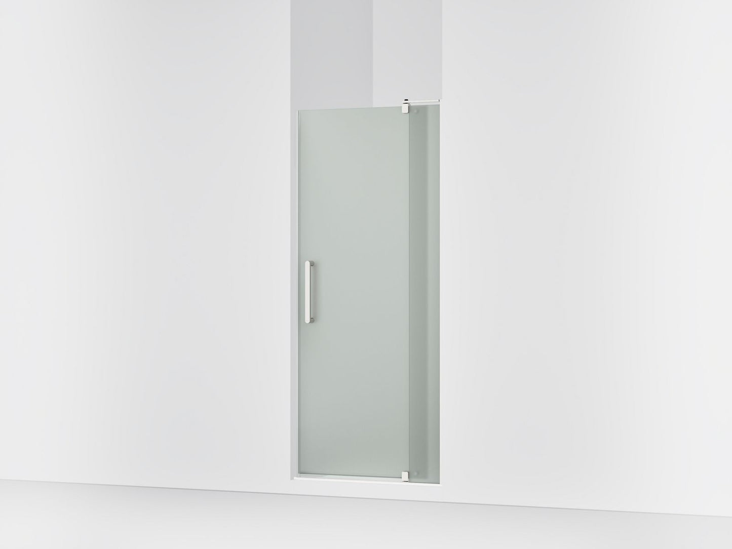 KOHLER K-707500-D3 Revel Pivot shower door, 70" H x 27-5/16 - 31-1/8" W, with 1/4" thick Frosted glass