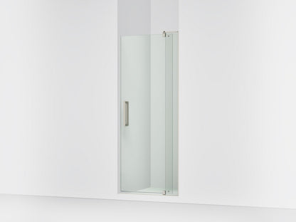 KOHLER K-707516-L Revel Pivot shower door, 74" H x 31-1/8 - 36" W, with 5/16" thick Crystal Clear glass