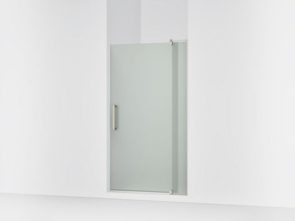 KOHLER K-707531-D3 Revel Pivot shower door, 70" H x 35-1/8 - 40" W, with 5/16" thick Frosted glass