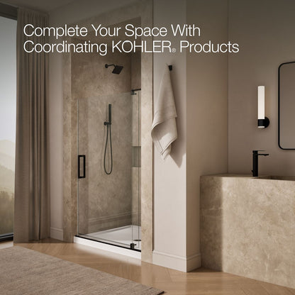 KOHLER K-707551-L Revel 70" H pivot shower door with 5/16"-thick glass