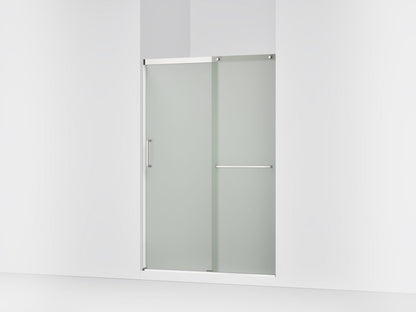 KOHLER K-707607-6D3 Elate Sliding shower door, 70-1/2" H x 50-1/4 - 53-5/8" W, with 1/4" thick Frosted glass