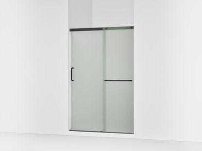 KOHLER K-707607-6D3 Elate Sliding shower door, 70-1/2" H x 50-1/4 - 53-5/8" W, with 1/4" thick Frosted glass