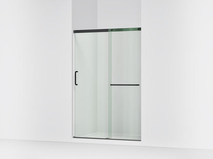 KOHLER K-707607-6L Elate Sliding shower door, 70-1/2" H x 50-1/4 - 53-5/8" W, with 1/4" thick Crystal Clear glass
