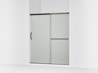 KOHLER K-707608-6D3 Elate Sliding shower door, 70-1/2" H x 56-1/4 - 59-5/8" W, with 1/4" thick Frosted glass