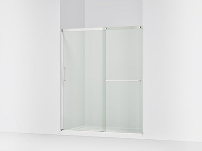 KOHLER K-707608-6L Elate Sliding shower door, 70-1/2" H x 56-1/4 - 59-5/8" W, with 1/4" thick Crystal Clear glass